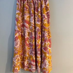 BOG COLLECTIVE • Floral Maxi Skirt